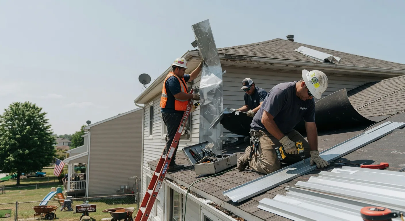 Metal Roofing Installation in Poolville, TX near me